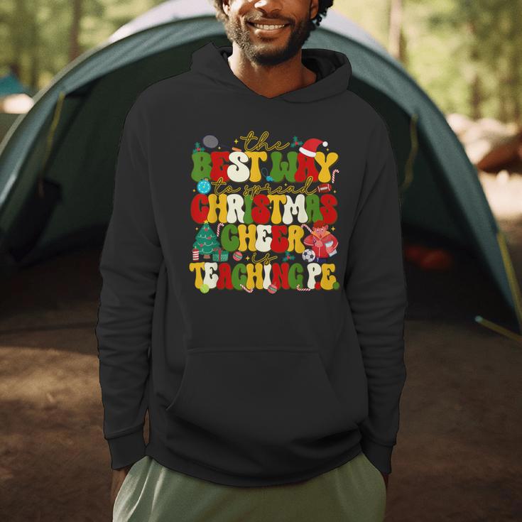 PE Teacher Christmas Holiday Men Hoodie, novelty gifts, funny gifts