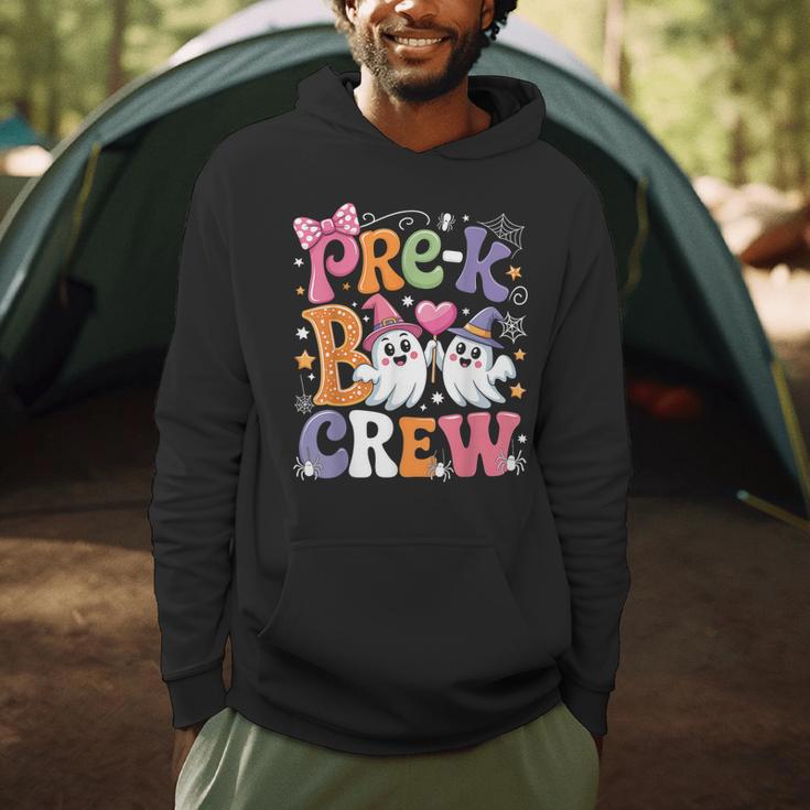 Pre-K Boo Crew Pre-K Teacher Student Kids Halloween Men Hoodie, novelty gifts, funny gifts