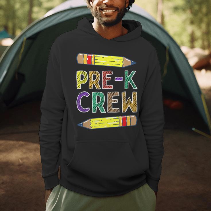 Pre-K Crew PreK Teachers Back To School Men Hoodie, novelty gifts, funny gifts
