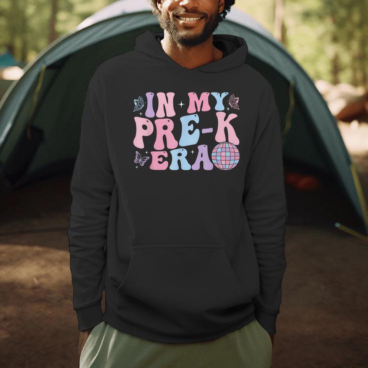 In My Pre K Era Groovy Back To School First Day Teacher Kids Men Hoodie, novelty gifts, funny gifts