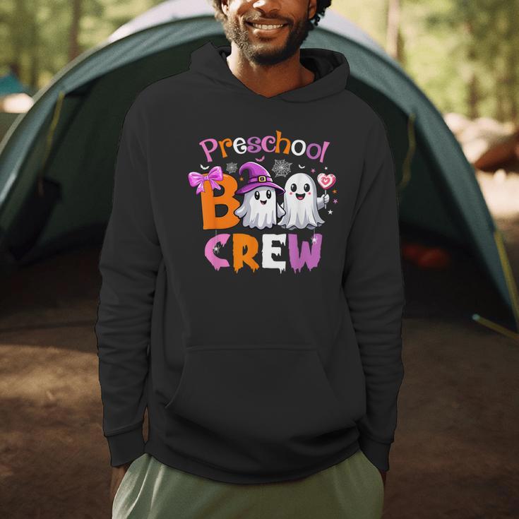 Preschool Boo Crew Preschool Halloween Costume Teacher Kid Men Hoodie, novelty gifts, funny gifts