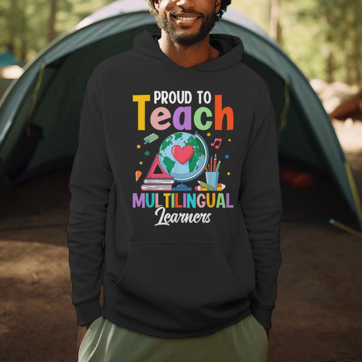 Proud To Teach Multilingual Learner ESL English Teacher Men Hoodie, novelty gifts, funny gifts Proud To Teach Multilingual Learner ESL English Teacher Men Hoodie, novelty gifts, funny gifts