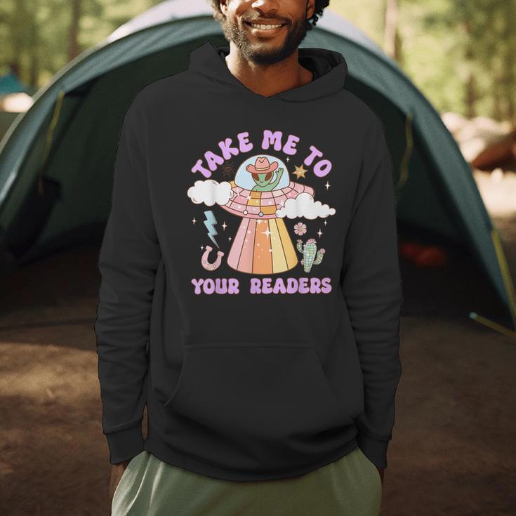 Take Me To Your Readers Alien Teacher Halloween Literacy Men Hoodie, novelty gifts, funny gifts Take Me To Your Readers Alien Teacher Halloween Literacy Men Hoodie, novelty gifts, funny gifts