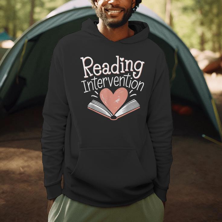 Reading Intervention Teacher Men Hoodie, novelty gifts, funny gifts Reading Intervention Teacher Men Hoodie, novelty gifts, funny gifts
