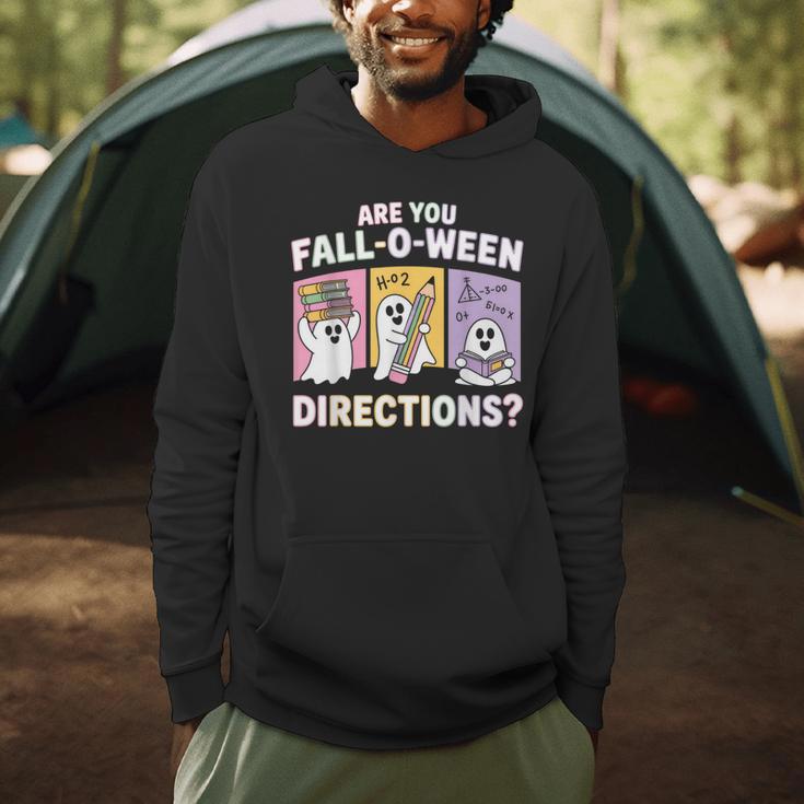 Retro Are You Fall O Ween Directions Teacher Halloween Ghost Men Hoodie, novelty gifts, funny gifts Retro Are You Fall O Ween Directions Teacher Halloween Ghost Men Hoodie, novelty gifts, funny gifts