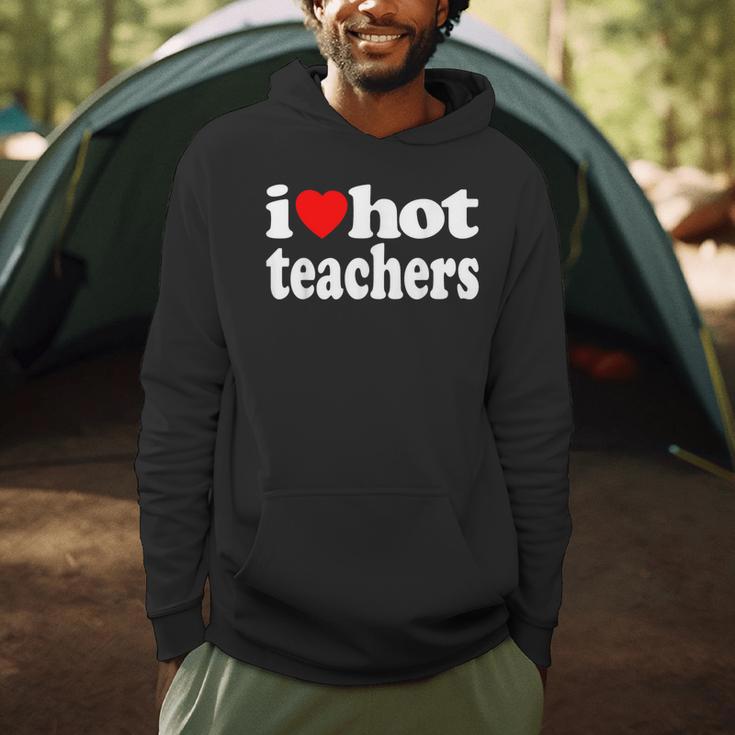 Retro I Love Hot Teachers Vintage I Heart Hot Teacher Men Women Girls Kids Men Hoodie, novelty gifts, funny gifts