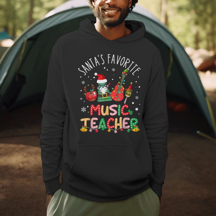 Santa's Favorite Music Teacher Christmas Santa Hat Matching Men Hoodie, novelty gifts, funny gifts Santa's Favorite Music Teacher Christmas Santa Hat Matching Men Hoodie, novelty gifts, funny gifts