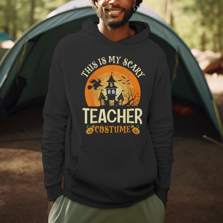 This Is My Scary Teacher Costume Halloween Men Hoodie, novelty gifts, funny gifts