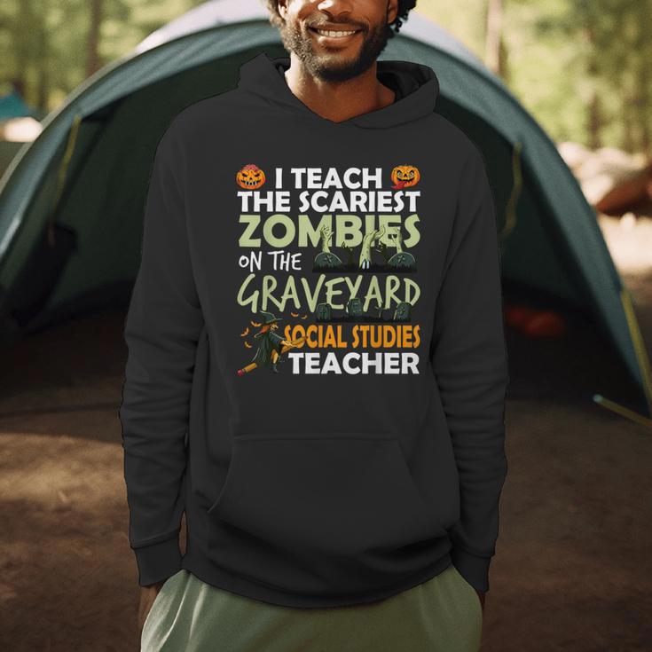 Social Studies Teacher Teach Scariest Zombies On Graveyard For Men Women Men Hoodie, novelty gifts, funny gifts Social Studies Teacher Teach Scariest Zombies On Graveyard For Men Women Men Hoodie, novelty gifts, funny gifts