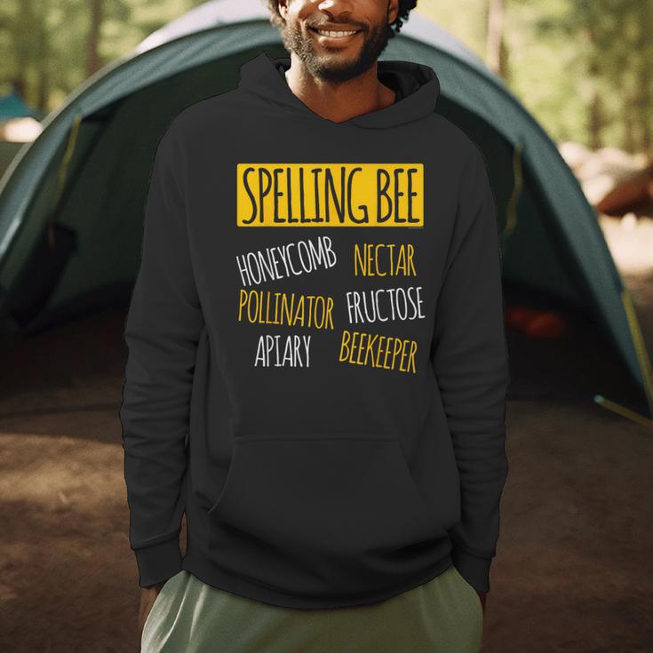 Spelling Bee Halloween Pun Costume Beekeeper Teacher Men Hoodie, novelty gifts, funny gifts