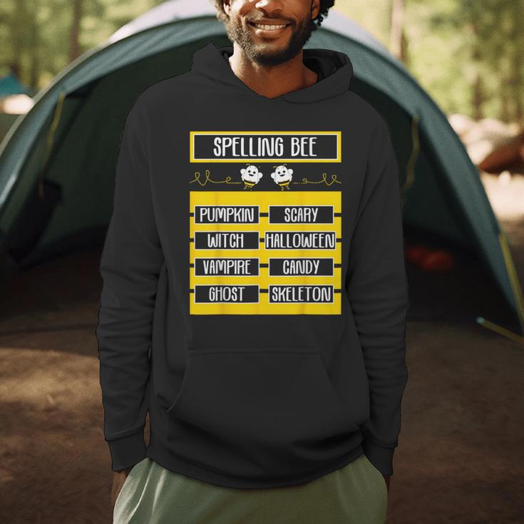 Spelling Bee Halloween Teachers Bee Spelling Competition Men Hoodie, novelty gifts, funny gifts Spelling Bee Halloween Teachers Bee Spelling Competition Men Hoodie, novelty gifts, funny gifts