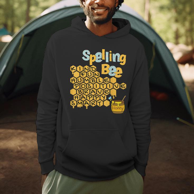 Spelling Bee Kind Positive Kindness Women Teacher Men Hoodie, novelty gifts, funny gifts