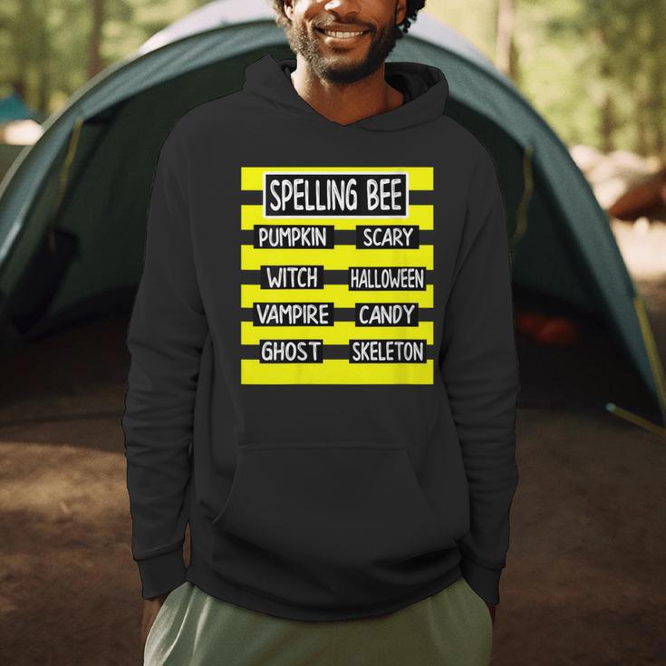 Spelling Bee Pun Halloween Costume For Teachers Men Hoodie, novelty gifts, funny gifts