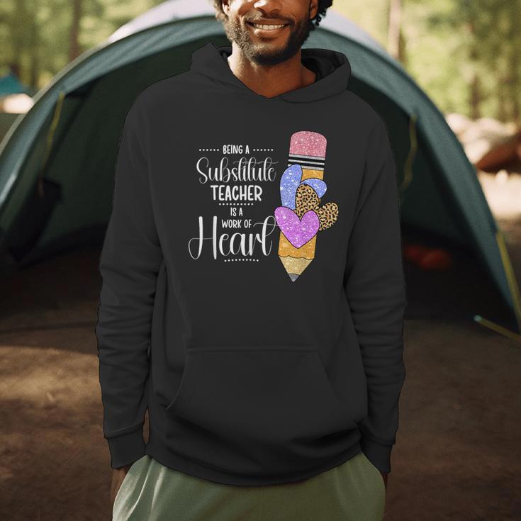Being A Substitute Teacher Substitute Teaching Men Hoodie, novelty gifts, funny gifts