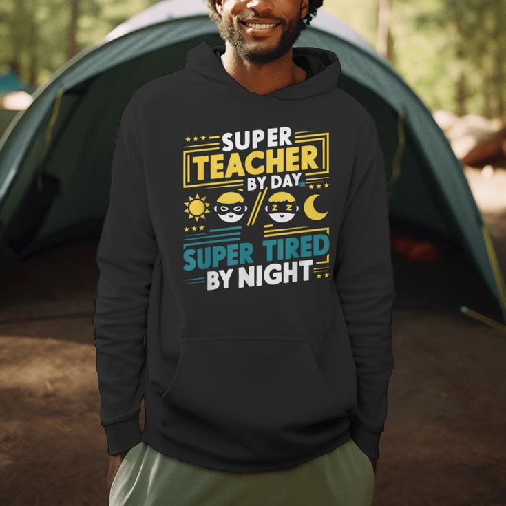 Super Teacher By Day Super Tired By Night Superheroes School Men Hoodie, novelty gifts, funny gifts Super Teacher By Day Super Tired By Night Superheroes School Men Hoodie, novelty gifts, funny gifts