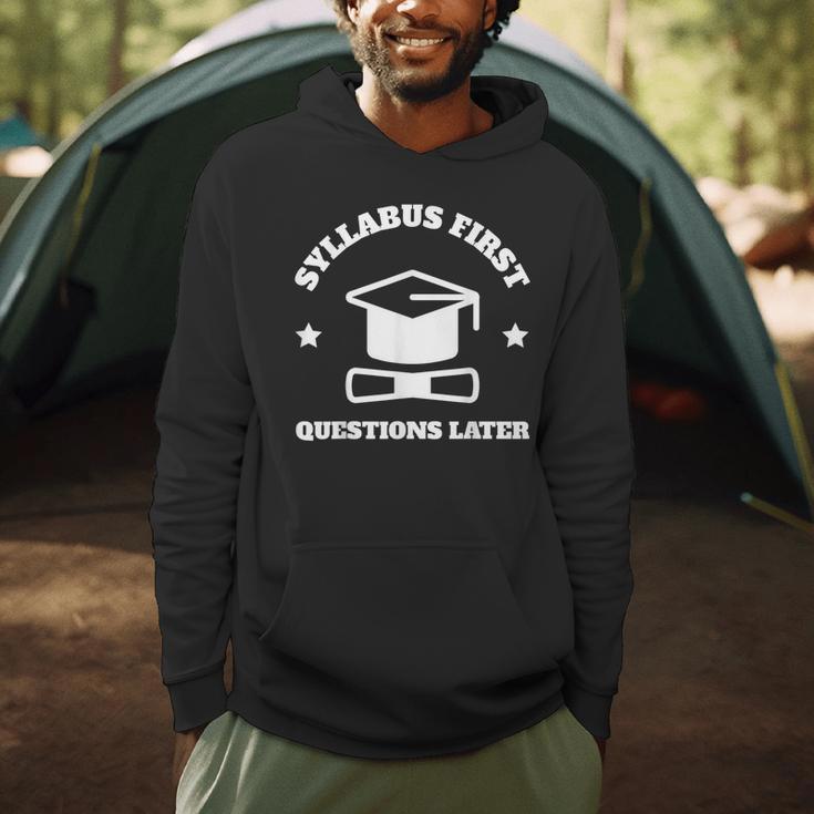 SYLLABUS PROFESSOR TEACHER Men Hoodie, novelty gifts, funny gifts SYLLABUS PROFESSOR TEACHER Men Hoodie, novelty gifts, funny gifts