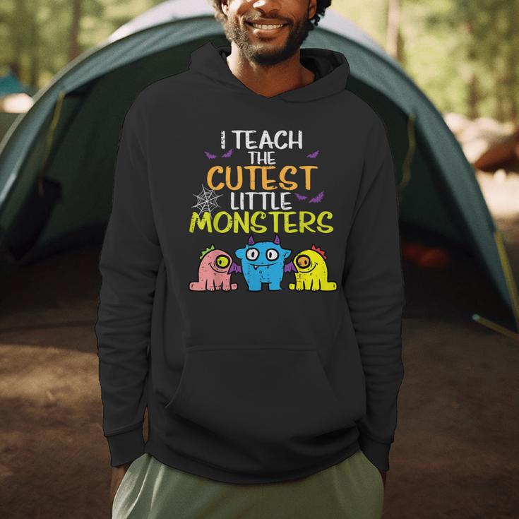 I Teach Cutest Little Monsters Halloween Teacher Men Women Men Hoodie, novelty gifts, funny gifts I Teach Cutest Little Monsters Halloween Teacher Men Women Men Hoodie, novelty gifts, funny gifts
