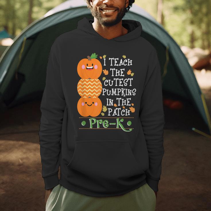 I Teach The Cutest Pumpkins In Patch Pre-K Halloween Teacher Men Hoodie, novelty gifts, funny gifts