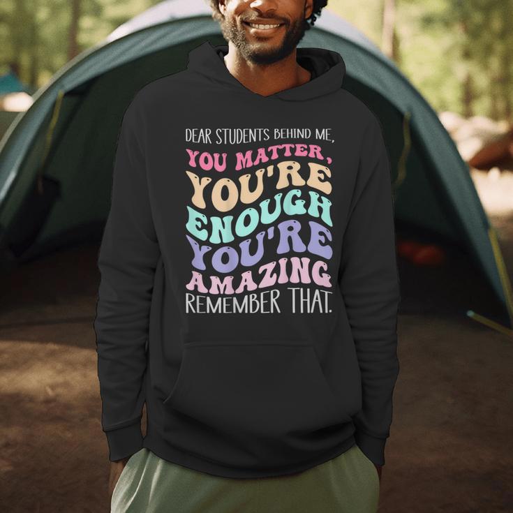 Teacher Dear Students Behind Me 1st Day Of School On Back Men Hoodie, novelty gifts, funny gifts Teacher Dear Students Behind Me 1st Day Of School On Back Men Hoodie, novelty gifts, funny gifts