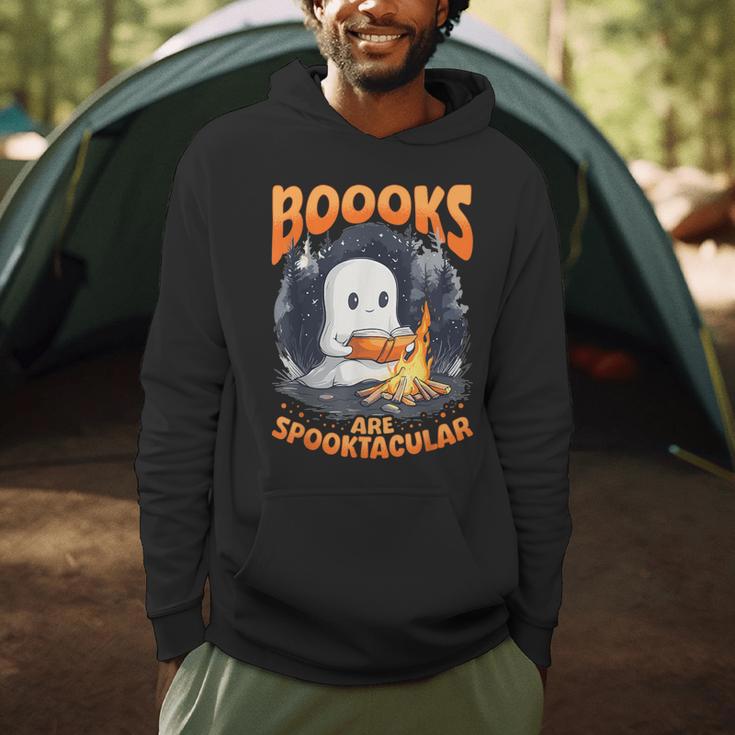Teacher Halloween Ghost Reading Book Animal Boooks Are Men Hoodie, novelty gifts, funny gifts