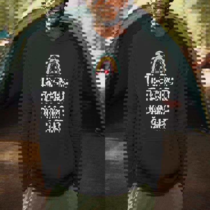 This Is My Teacher Pajama Shirt Teacher Life Tee Men Hoodie, novelty gifts, funny gifts