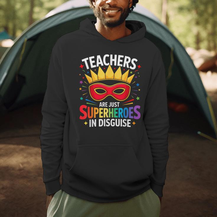 Teachers Are Just Superheroes In Disguise Fun Back To School Men Hoodie, novelty gifts, funny gifts Teachers Are Just Superheroes In Disguise Fun Back To School Men Hoodie, novelty gifts, funny gifts
