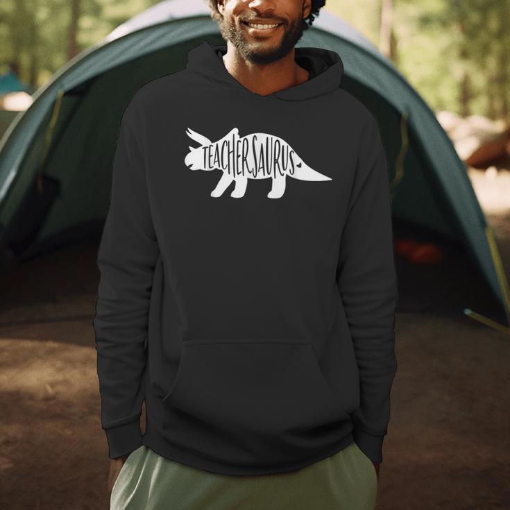 Teachersaurus Like A Normal Teacher Awesome Dinosaur Teacher Men Women Girls Kids Men Hoodie, novelty gifts, funny gifts