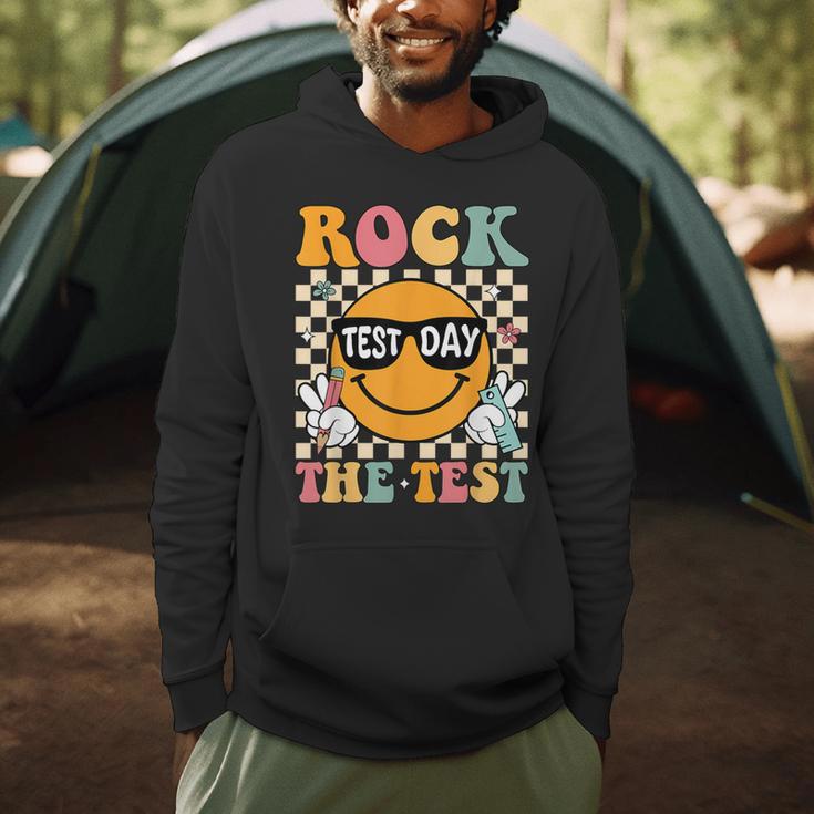 Test Day Rock The Test Teacher Testing Day You Got This Men Hoodie, novelty gifts, funny gifts
