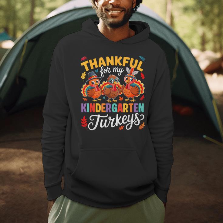 Thankful For My Kindergarten Turkeys Thanksgiving Teacher Men Hoodie, novelty gifts, funny gifts Thankful For My Kindergarten Turkeys Thanksgiving Teacher Men Hoodie, novelty gifts, funny gifts
