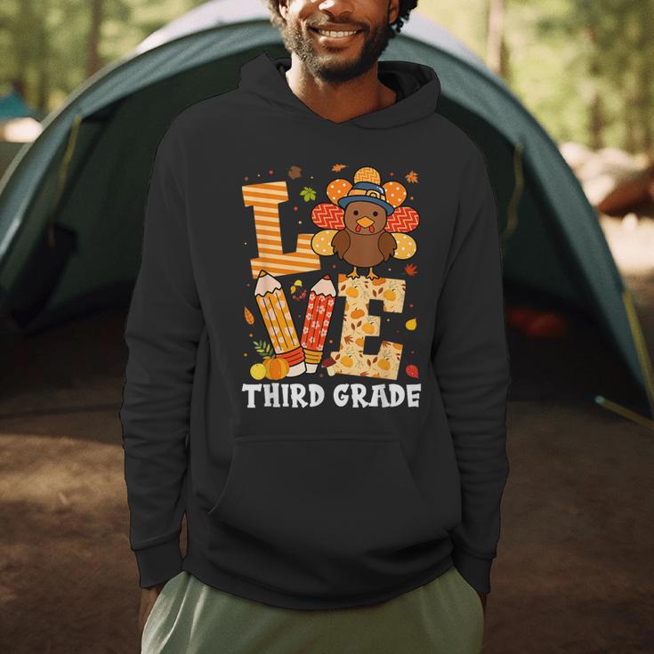 Thanksgiving Love Third Grade Teacher Turkey Autumn Fall Men Women Girls Kids Men Hoodie, novelty gifts, funny gifts Thanksgiving Love Third Grade Teacher Turkey Autumn Fall Men Women Girls Kids Men Hoodie, novelty gifts, funny gifts