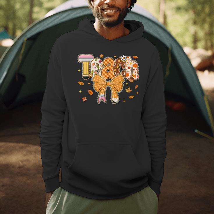 Thanksgiving Teacher Pencil Bow One Thankful Teacher Fall Men Hoodie, novelty gifts, funny gifts Thanksgiving Teacher Pencil Bow One Thankful Teacher Fall Men Hoodie, novelty gifts, funny gifts