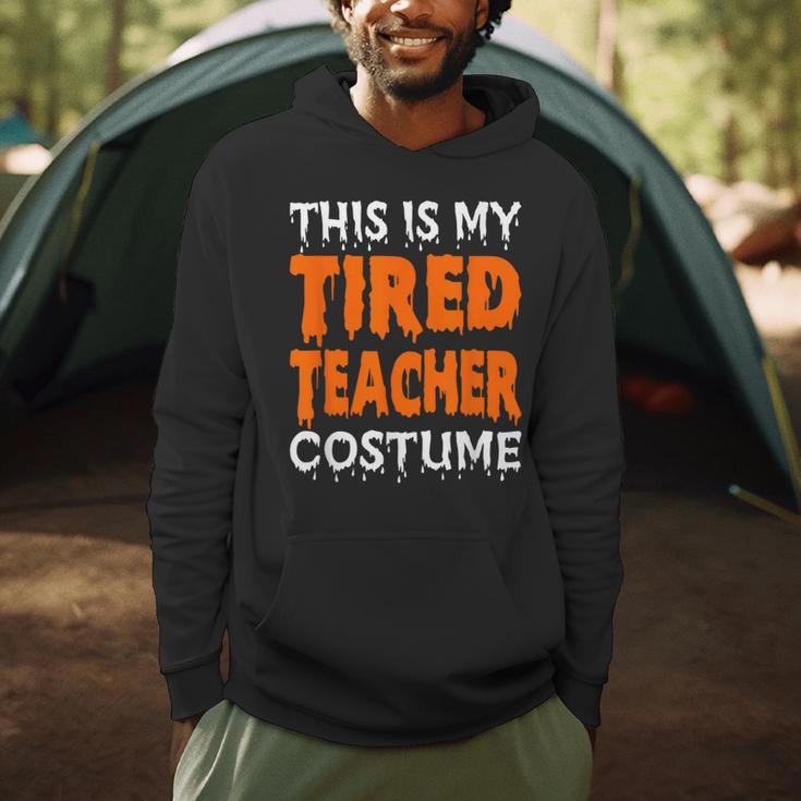 This Is My Tired Teacher Costume Quick Easy Lazy Halloween For Men Women Men Hoodie, novelty gifts, funny gifts