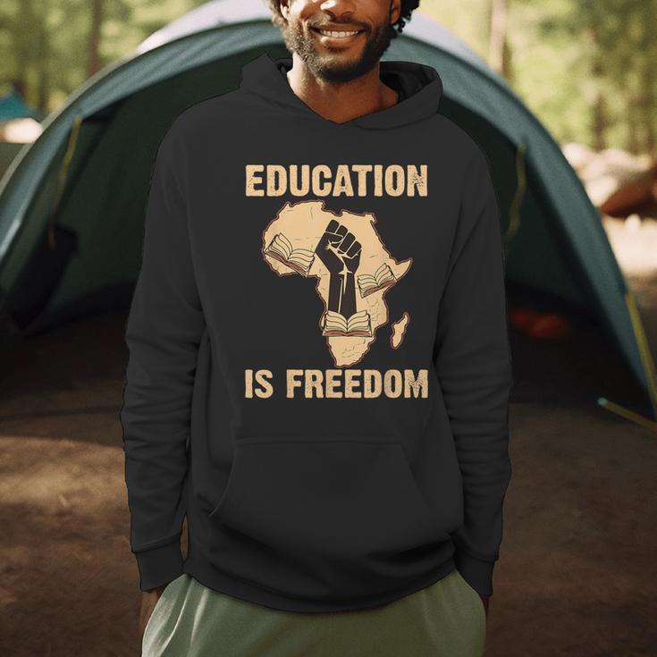 History Education Is Freedom African Map Black Teacher Men Hoodie, novelty gifts, funny gifts History Education Is Freedom African Map Black Teacher Men Hoodie, novelty gifts, funny gifts