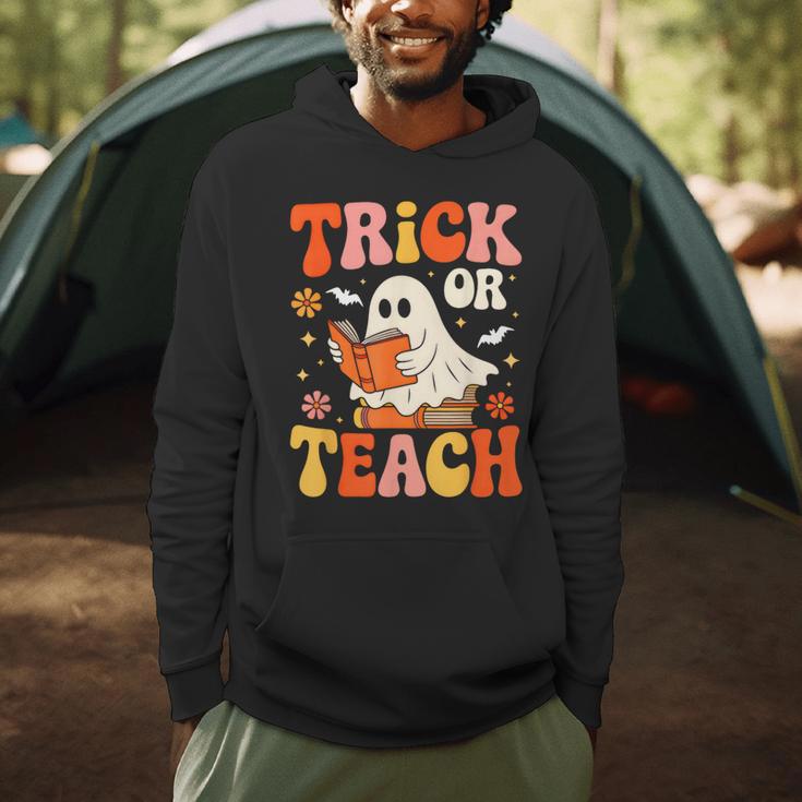 Trick Or Teach Halloween Shirt For Teacher Kids Floral Ghost Men Hoodie, novelty gifts, funny gifts Trick Or Teach Halloween Shirt For Teacher Kids Floral Ghost Men Hoodie, novelty gifts, funny gifts
