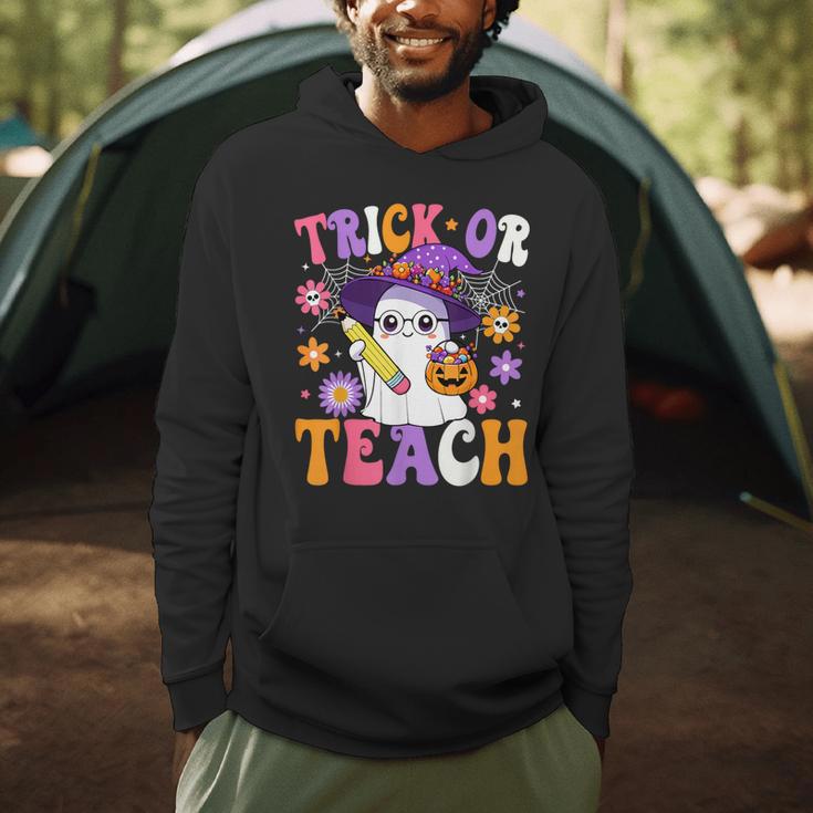 Trick Or Teach Teacher Ghost Teaching Fun Halloween Teacher Men Hoodie, novelty gifts, funny gifts Trick Or Teach Teacher Ghost Teaching Fun Halloween Teacher Men Hoodie, novelty gifts, funny gifts