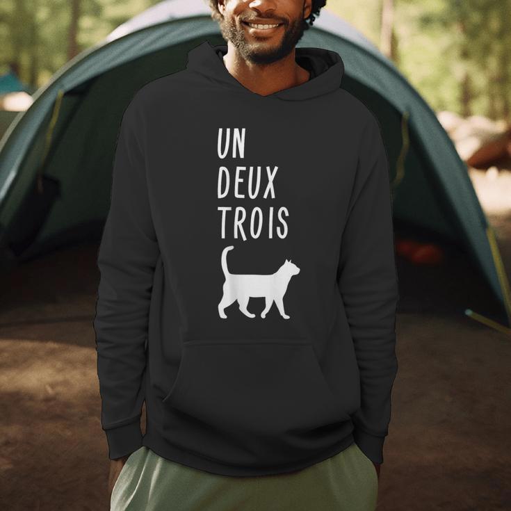 Un Deux Trois Cat Shirt French Teacher Men Hoodie, novelty gifts, funny gifts