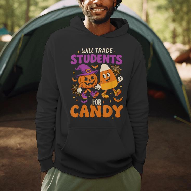 Will Trade Students For Candy Shirt Fun Candy Corn Teacher Men Hoodie, novelty gifts, funny gifts Will Trade Students For Candy Shirt Fun Candy Corn Teacher Men Hoodie, novelty gifts, funny gifts