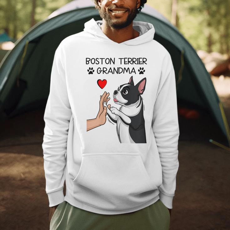 Boston Terrier Grandma Mother's Day Dog Mom Men Hoodie, novelty gifts, funny gifts