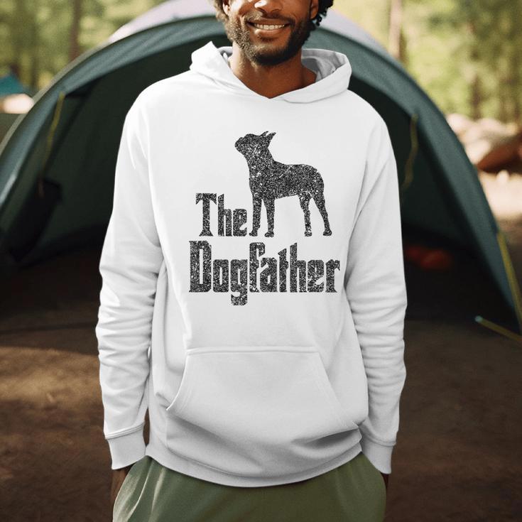 The Dogfather Boston Terrier Dog Funny Dog Gift T-Shirt For Men Women Girls Kids Men Hoodie, novelty gifts, funny gifts