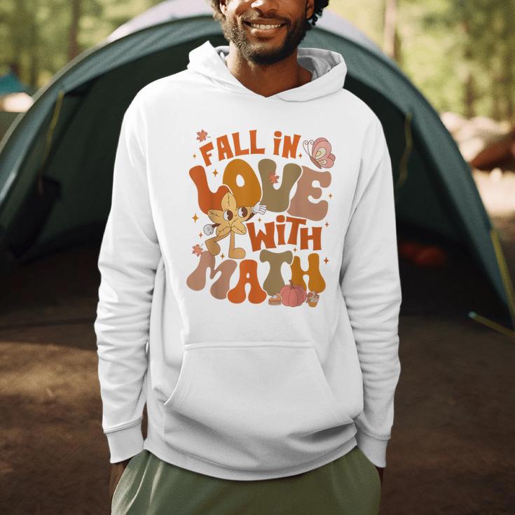 Fall In Love With Science Math Teacher Fall Thanksgiving Men Hoodie, novelty gifts, funny gifts