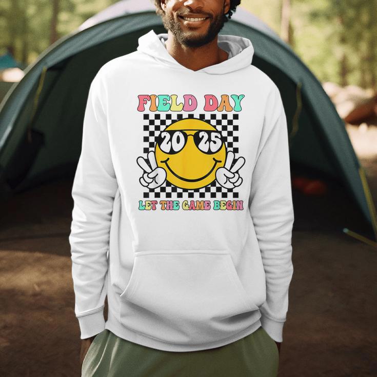 Field Day 2025 Let The Games Begin Yellow Team Teachers Kids Men Hoodie, novelty gifts, funny gifts Field Day 2025 Let The Games Begin Yellow Team Teachers Kids Men Hoodie, novelty gifts, funny gifts