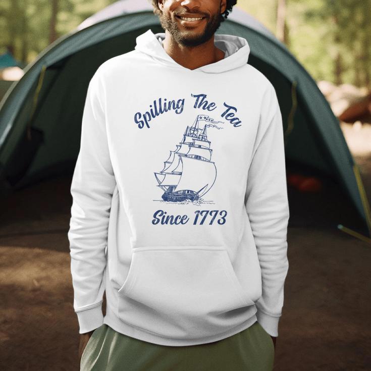 Fun 4th Of July Spilling The Tea Since 1773 History Teacher Men Hoodie, novelty gifts, funny gifts Fun 4th Of July Spilling The Tea Since 1773 History Teacher Men Hoodie, novelty gifts, funny gifts