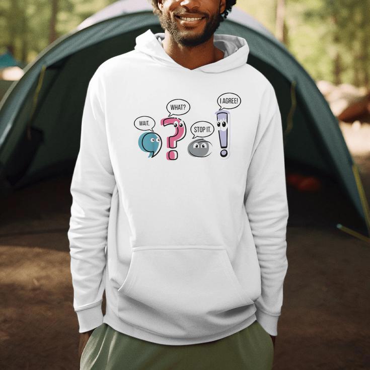 Grammar Teacher Punctuation English First Day Back To School Men Hoodie, novelty gifts, funny gifts Grammar Teacher Punctuation English First Day Back To School Men Hoodie, novelty gifts, funny gifts