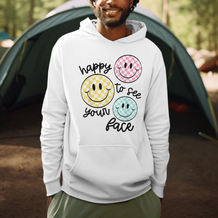 Happy To See Your Face Smile Face Teacher Back To School Men Hoodie, novelty gifts, funny gifts Happy To See Your Face Smile Face Teacher Back To School Men Hoodie, novelty gifts, funny gifts