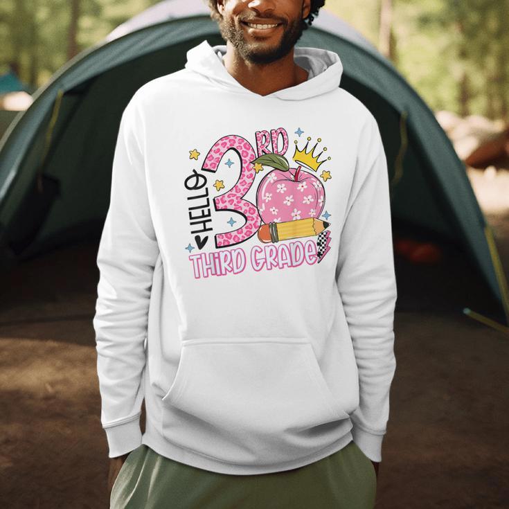 Hello 3rd Third Grade Back To School Pink Leopard Teacher Men Hoodie, novelty gifts, funny gifts Hello 3rd Third Grade Back To School Pink Leopard Teacher Men Hoodie, novelty gifts, funny gifts