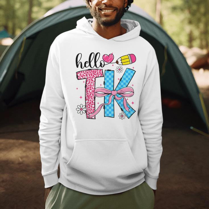 Hello TK Transitional Kindergarten Back To School Teacher Men Hoodie, novelty gifts, funny gifts Hello TK Transitional Kindergarten Back To School Teacher Men Hoodie, novelty gifts, funny gifts