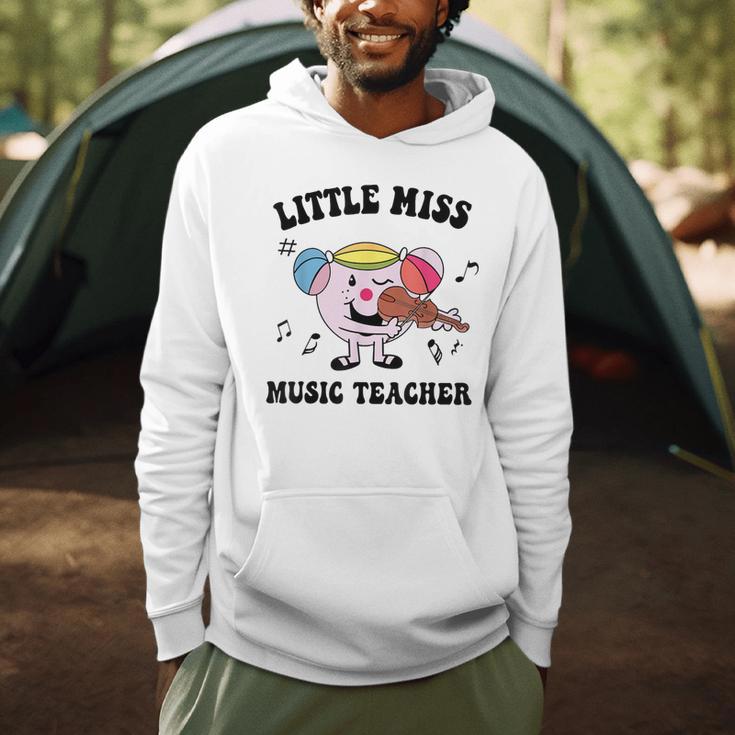 Little Miss Music Teacher Music Teacher Team Men Hoodie, novelty gifts, funny gifts