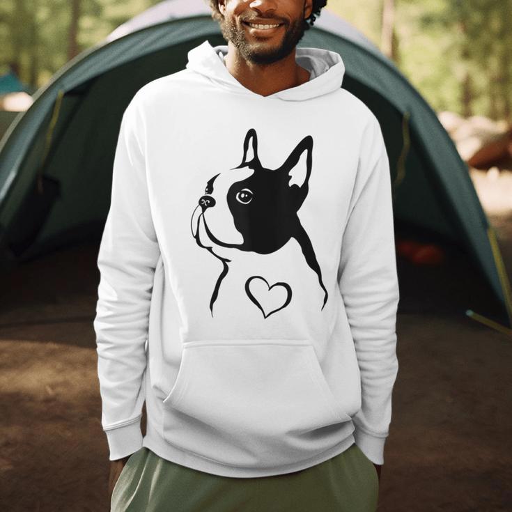 I Love My Boston Terrier Dog With Heart Men Hoodie, novelty gifts, funny gifts