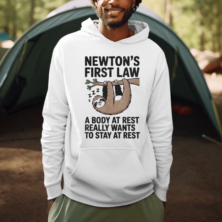 Newtons First Law Physics Jokes Science Teacher Men Hoodie, novelty gifts, funny gifts Newtons First Law Physics Jokes Science Teacher Men Hoodie, novelty gifts, funny gifts