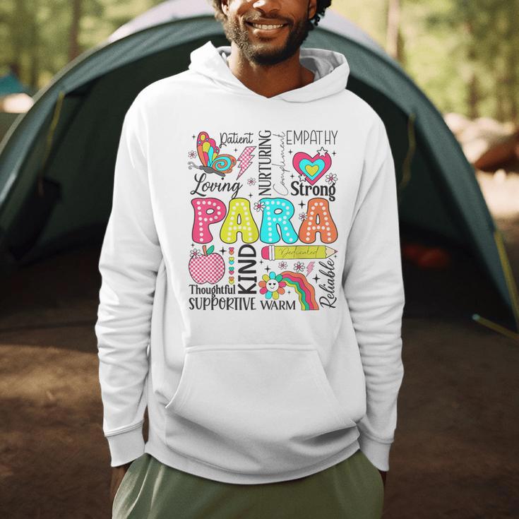 Para Paraprofessional Paraeducator Teacher Back To School Men Hoodie, novelty gifts, funny gifts Para Paraprofessional Paraeducator Teacher Back To School Men Hoodie, novelty gifts, funny gifts